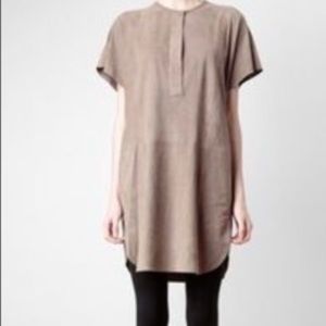 Theory suede dress or tunic